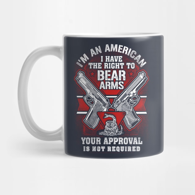 Gun Rights Shirt | Right To Bear Arms Tee by Kibria1991